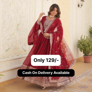 PREMIUM DESIGNER GOWN WITH DUPATTA